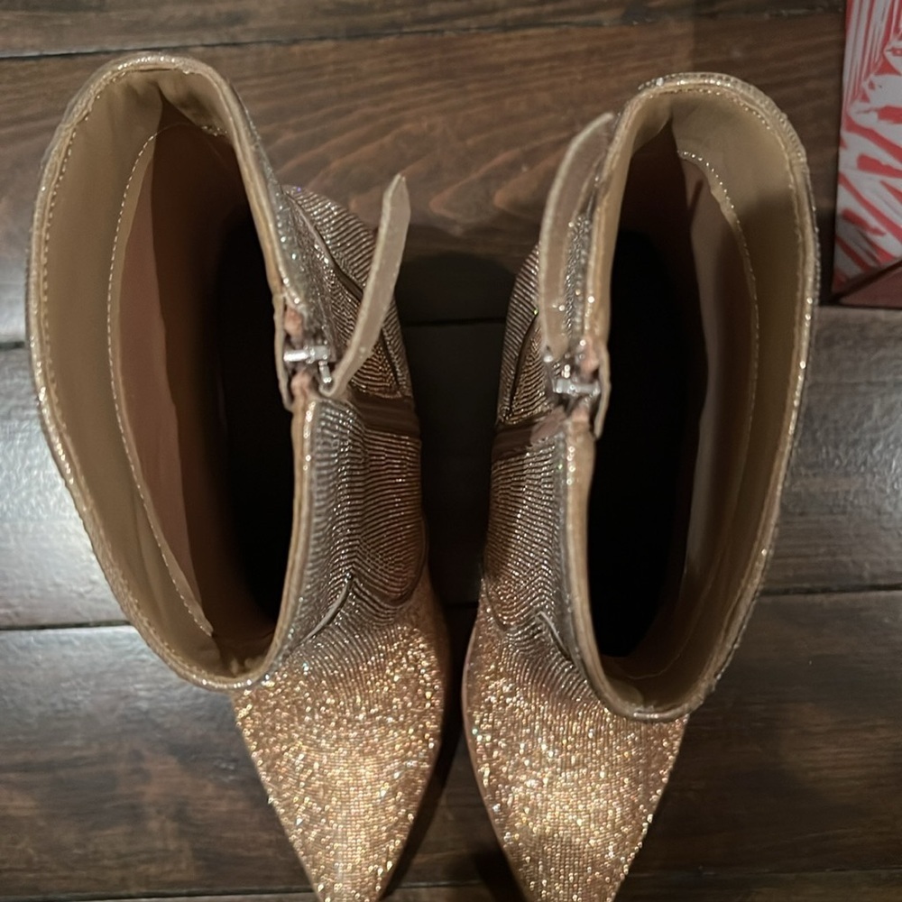 Corkys Selfie Good Silver Ombre Cowgirl Boots Size 10 - Picture 6 of 7